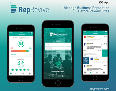 Reputation Management Mobile App - RepRevive.com