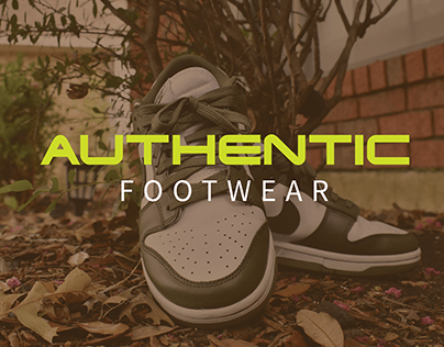 Authentic Footwear Webpage
