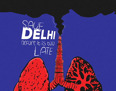 Delhi Smog Poster
