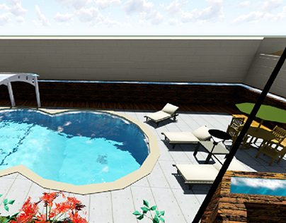 Villa avec piscine extérieure