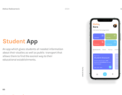 Student app- Ui/Ux Project