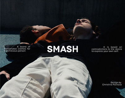 SMASH | brand identity for men's clothing