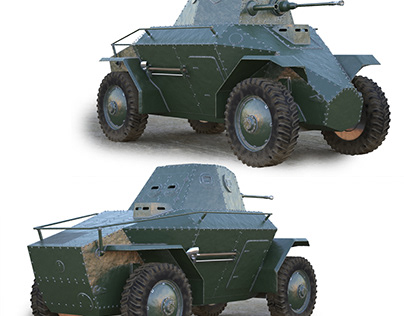 39M Csaba Armored Car