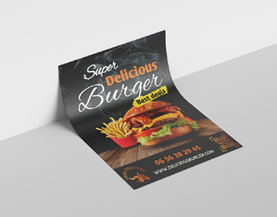 Ad Design - Poster Design: Fast Food Advertising
