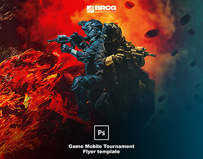 Game Mobile Tournament Flyer Template