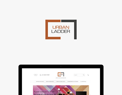 Urban Ladder ecommerce web design