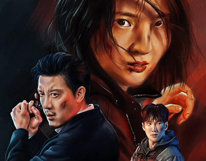 POSTER ILLUSTRATION-'MY NAME', A SOUTH KOREAN TV SERIES