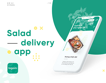 Lagom Salad Delivery App