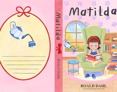 Matilda | Book Cover (Personal Project)