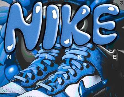 Nike Shoe CustomType Poster