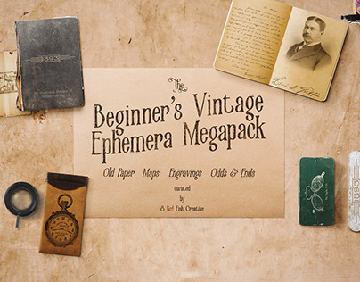 The Beginner's Vintage Ephemera Megapack project