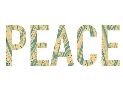 Peace Typograph