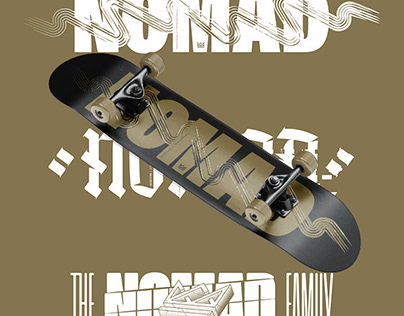 Project thumbnail - Nomad Skateboards Collection