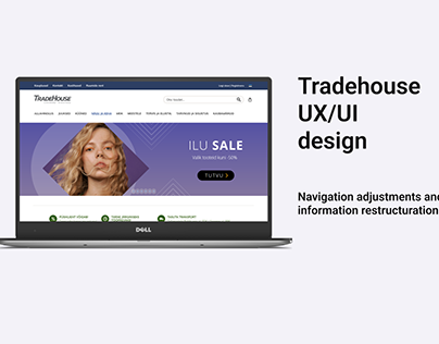 Tradehouse UX/UI design