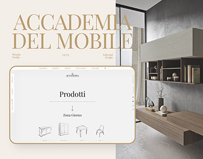 Accademia del Mobile Website & Magazine