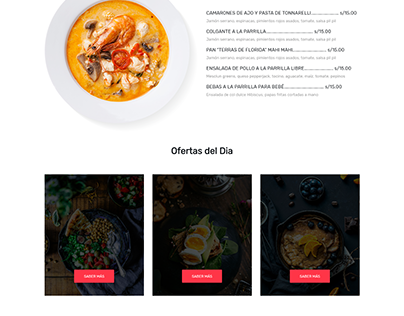 Diseño web - Restaurante