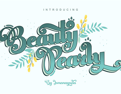Beauty Pearly Font