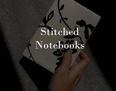 Stitched notebooks