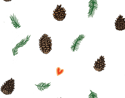 Pine cone Pattern.