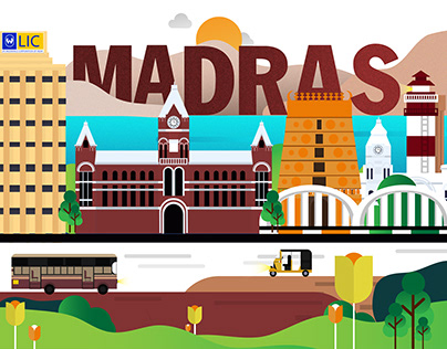 Madras illustrations