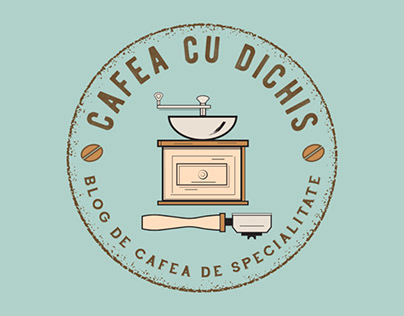 Cafea cu dichis - Specialty Coffee Blog Visual identity