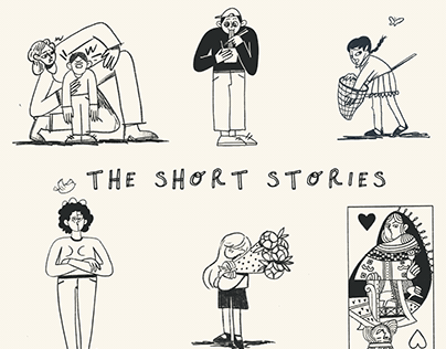 Characters Illustrations "The short stories"