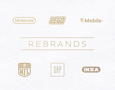 Famous Brands // Rebrands