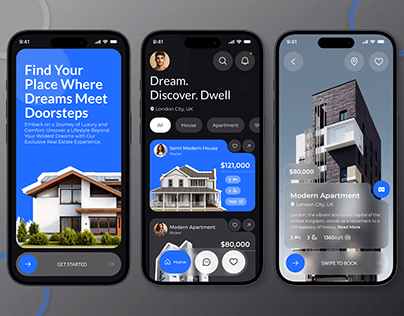 Real Estate App Concept