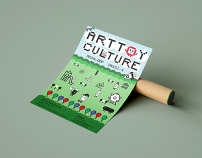 "Arttoy Culture" Poster