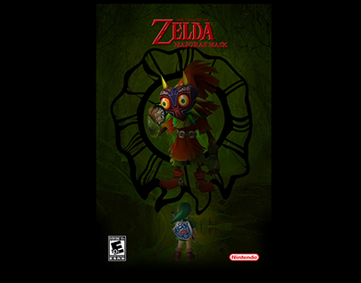Releitura de cartaz - Zelda Majora´s Mask