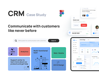 CRM System - UX/UI Case Study