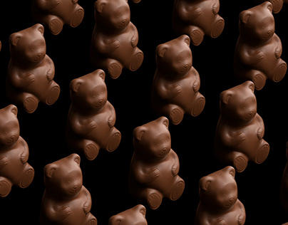 CGI Chocolate Bear
