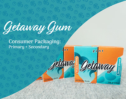Getaway Gum - Packaging