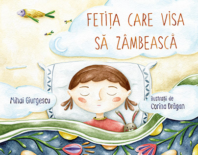 Children's book illustration | Fetita care visa sa ...
