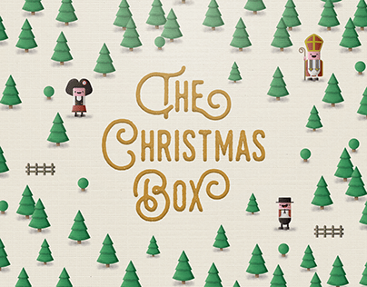 The Christmas Box — illustration & packaging