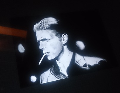 David Bowie iPad Drawing