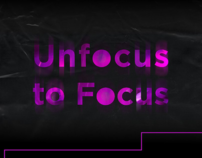 Unfocus to focus