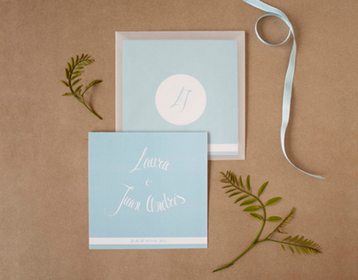 L&J | Wedding invitation