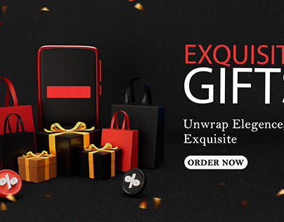 Website Banner | Exquisite Gifts