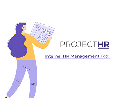 ProjectHR Team Management Tool. UI & UX
