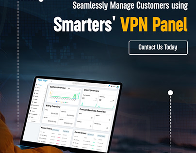 Seamlessly manage customers using smarters vpn panel