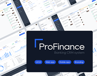 ProFinance - Banking CRM System