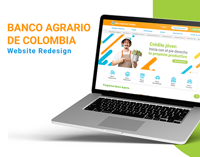 Project thumbnail - Proyecto de Rediseño de página web Banco Agrario