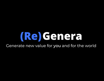 (Re)Genera app