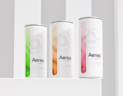 Project thumbnail - Aerea Soda visual identity