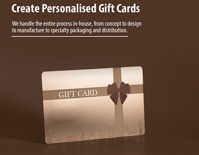 Create Personalised Gift Cards