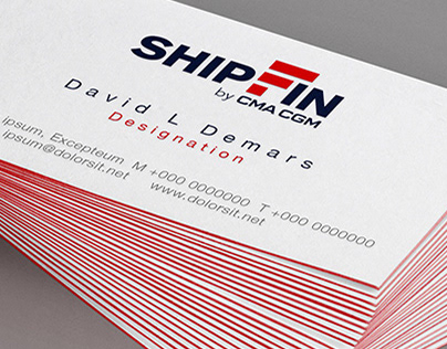 Logo Design - 'ShipFin' by CMA CGM