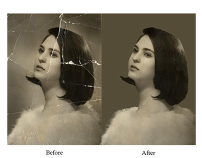 Old damage image repair