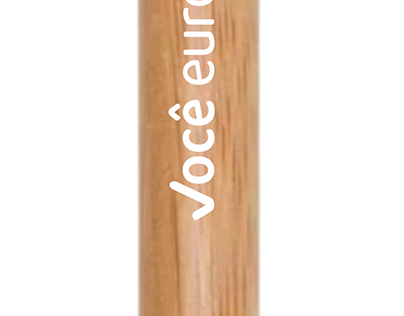 Mockup para caneta de bambu