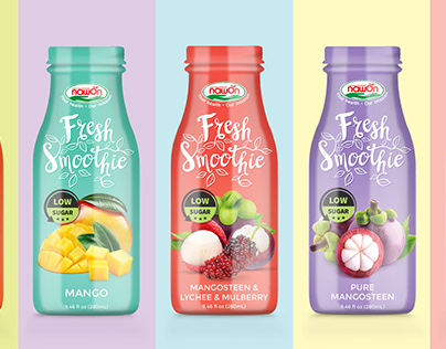 Smoothie Juice Packaging Design